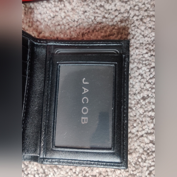 Black Genuine Leather Wallet - Picture 4 of 5